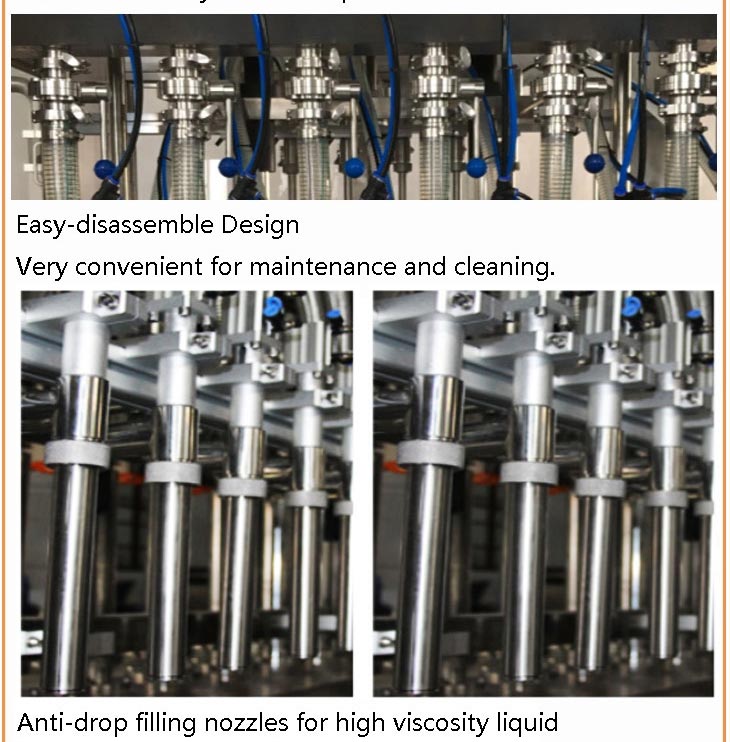 Дешева машина для розливу пакувальної банку з медом