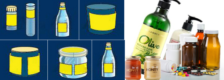 T Вертикальний тип автоматичної машини для маркування круглих контейнерів